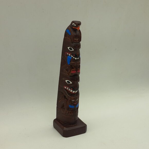 Haida Totem From Alaska - Picture 3 of 11